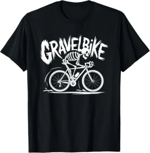Gravel the Pulse of Adventure, Gravelbike T-Shirt